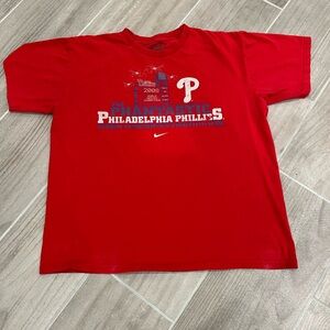 Nike 2008 Phillies World Series Champions Men’s T-Shirt Size Medium